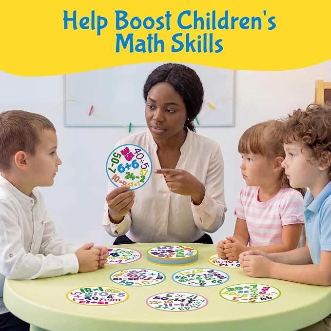 Edulok Match Game Quick Memory Card Game,Fun Math Learning Card Math Game,Quick Reflexes Cards Animal Table Piles Games,Visual Perception Family Games,Preschool Classroom Homeschool Supplies