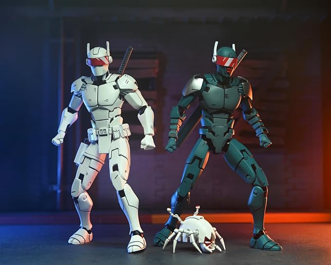 NECA Teenage Mutant Ninja Turtles (The Last Ronin) - 7" Scale Action Figure - Synja Robots 2 Pack