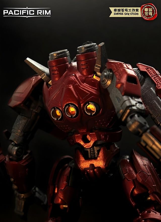 Pipigirl x Empire Sky Studio 1/12 Pacific Rim Mech Action Figure, Boxed Unique Figure Idea, 5 in Assembly Collectible Mecha Action Figures Kits