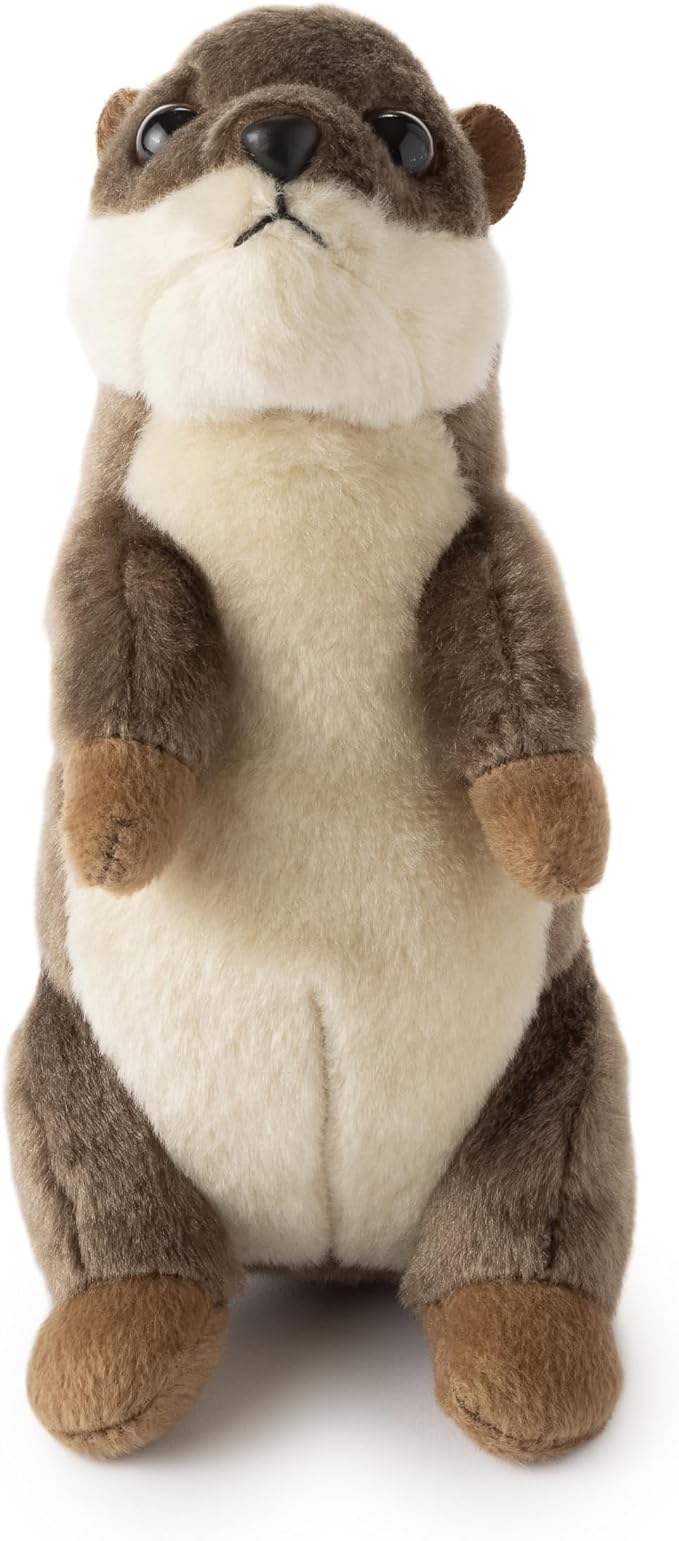 The Petting Zoo River Otter Stuffed Animal Plushie, Gifts for Kids, Wild Onez Babiez Wildlife Animals, River Otter Plush Toy 6 Inches