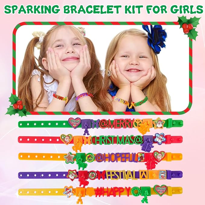 Art & Craft Kits for Kids, DIY Friendship Bracelet Making Kit for Girls, Jewelry Making, Birthday Gifts for Ages 5-12, Toys for Ages 5, 6, 7, 8, 9, 10, 11, 12 Years Old, Party Craft Activity