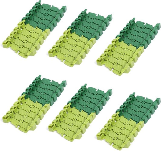 FUNBUD 96 Pieces Dinosaur Track Expansion Set for Kids - Birthday Gift for Boys Ages 3-5 5-7, Compatible with Most Dino Tracks, Creative Add-On Toy to Build