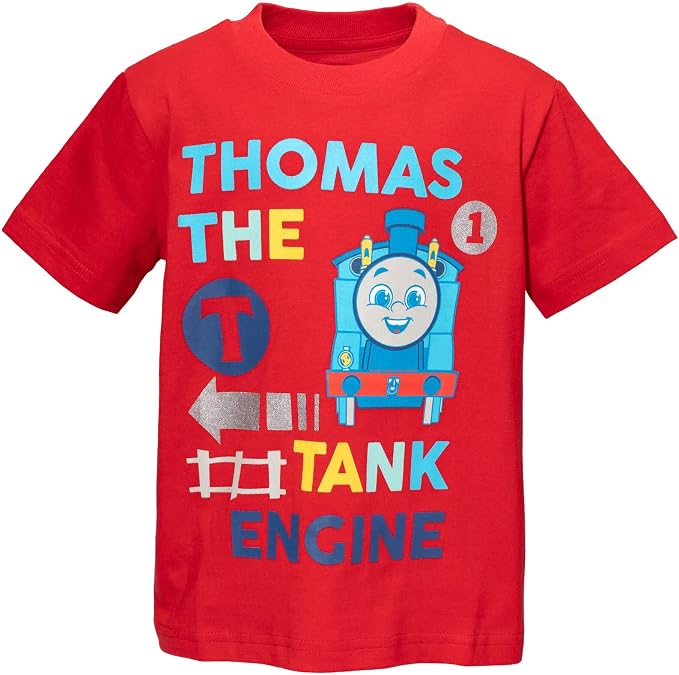 THOMAS & FRIENDS Boys' 2-Piece T-Shirt Set for Baby & Kids