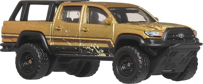 Matchbox Toy Cars, Desert Chase Escape 4-Pack of 1:64 Scale Die-Cast SUVs from the Movie, Includes Toyota 4Runner with Exclusive Deco, Collectible Set