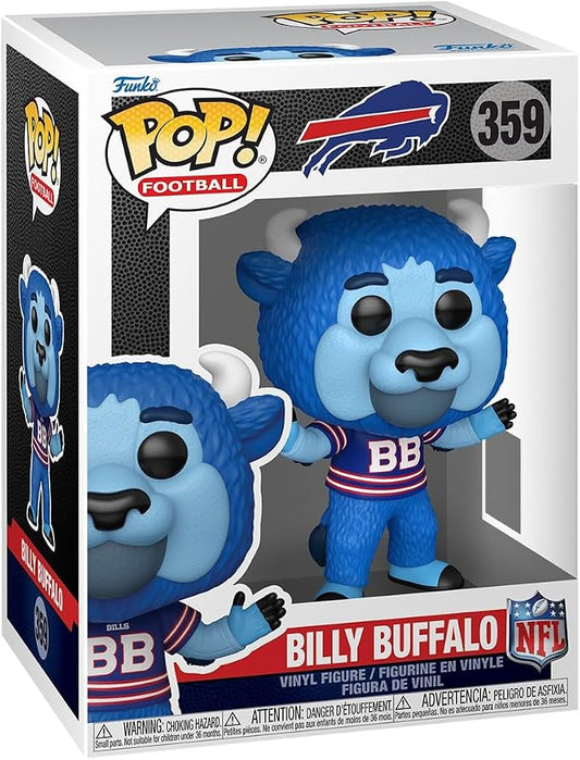 Funko Pop! NFL Mascots: Bills - Billy Buffalo - NFL Mascots and Marks - Collectable Vinyl Figure - Gift Idea - Official Merchandise - Toys for Kids & Adults - Sports Fans