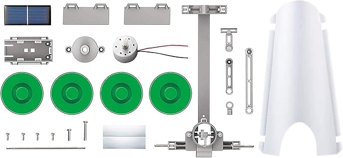4M Green Science Solar Rover, DIY STEAM Powered Kids Science Kit, Boys & Girls Ages 5+