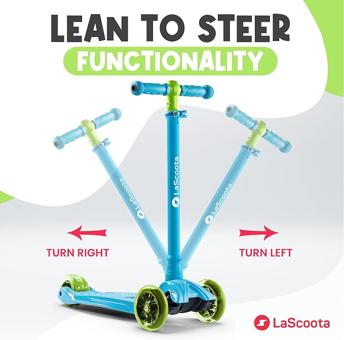 LaScoota 2-in-1 Kids Kick Scooter