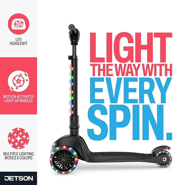 Jetson Scooters - Jupiter Mini Kick Scooter, Foldable, Lightweight, Portable