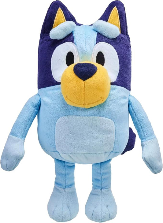 Bluey Sound Effects Talking Stuffed Plush, 13” Soft Musical Toys for Toddlers, Interactive Stuffed Animal with 9 Different Phrases, Musical Toys for Kids