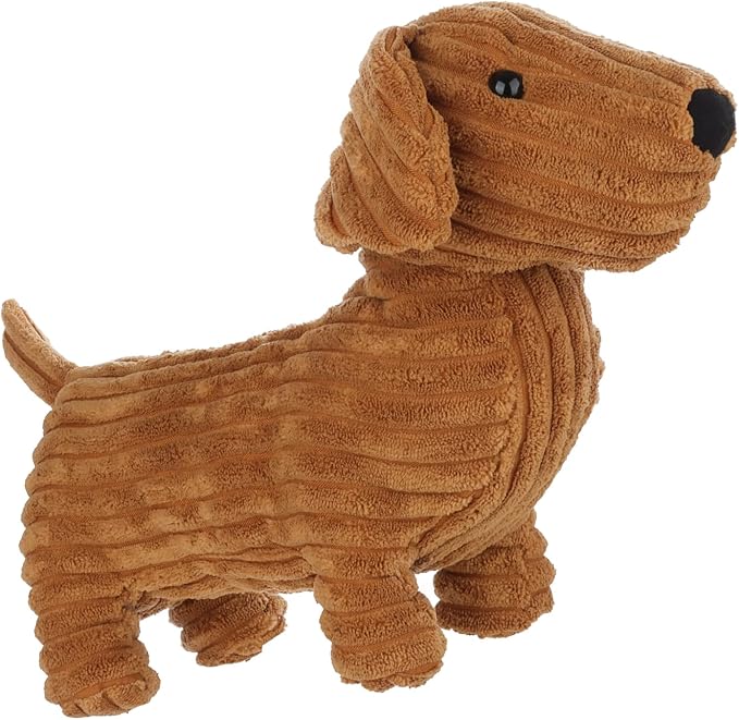 Apricot Lamb Toys Plush Clare Dachshund Dog Stuffed Animal Soft Cuddly Perfect for Child Coffee Dachshund