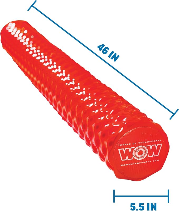 WOW World of Watersports First Class Foam Pool Noodles for Swimming and Floating, Pool Floats, Lake Floats