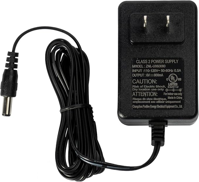 6v Battery Charger for Ride On Toys Car 6 Volt Charger Compatible with Best Choice Products Kids 6V Ride On Truck ATV Kidzone 6V Bumper Car Costzon Kids Electric Ride on Motorcycle