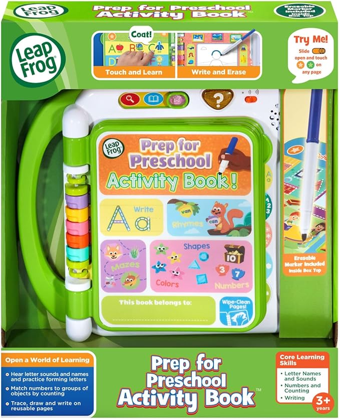 LeapFrog Prep for Preschool Activity Book