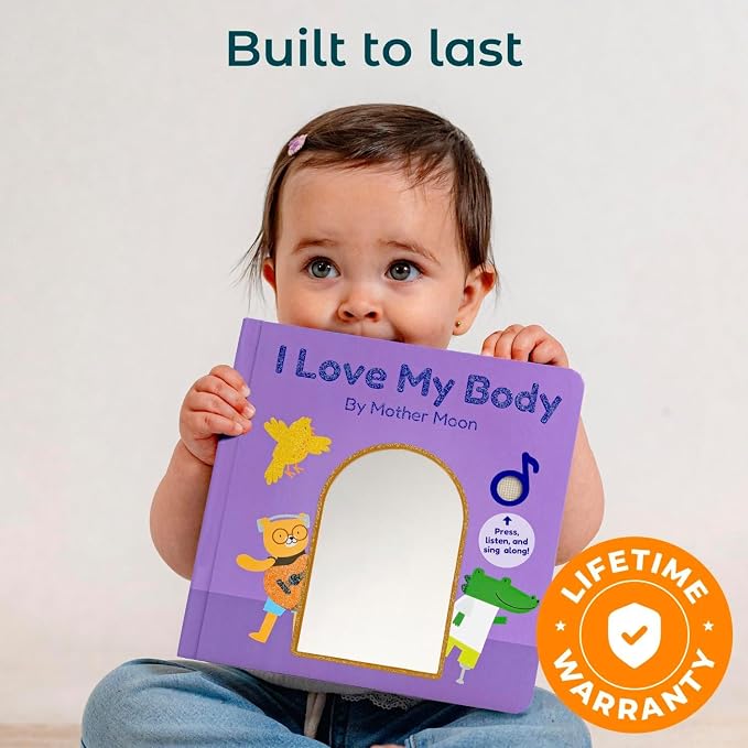 Cali’s Books Nursery Rhyme Sound Book for Toddlers – Interactive Musical Book (I Love My Body)