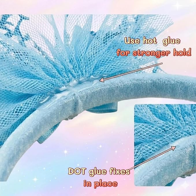 kyrathia DIY Headband Making Kit, Hair Accessories for Girls, Arts and Crafts for Kids Ages 6-8, Make Your Own Unicorn Headband Kit,Birthday Gifts for 5 6 7 8-12 Year Old Girl