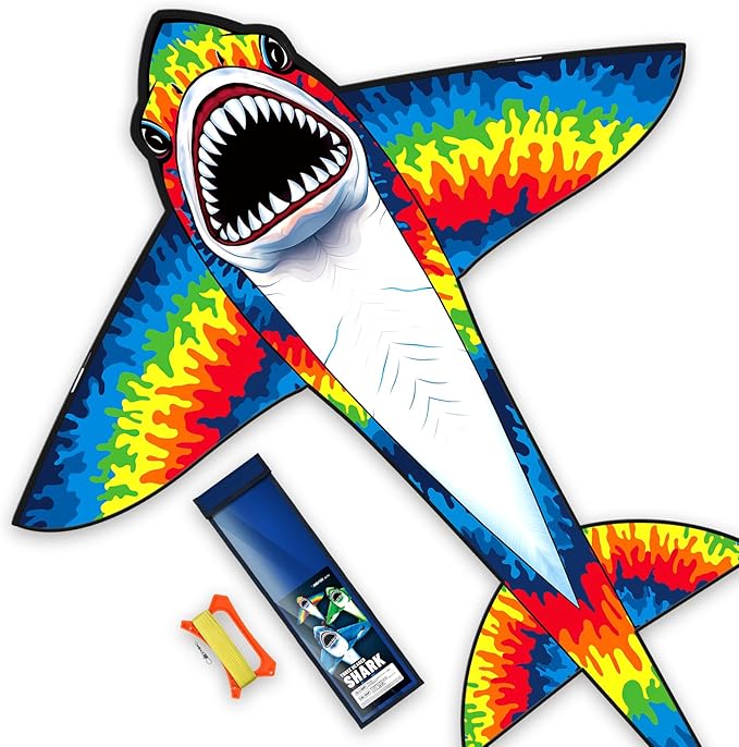 SGftre Complete Kite with Handle, Line & Accessories,Easy to Fly for Kids & Adults, Perfect for Beach, Park, Family Outdoor Activities