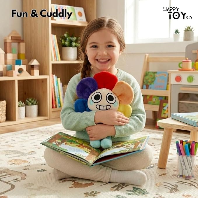 Plush Toys – Set of 7 Soft & Colorful Stuffed Plushies for Kids, Gifting, Cuddling, Travel & Play – Premium Quality Plush Toy Collection