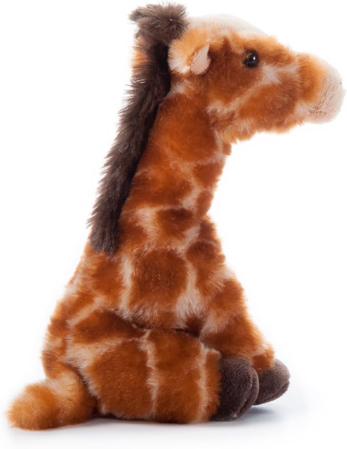 The Petting Zoo Giraffe Stuffed Animal Plushie, Gifts for Kids, Wild Onez Babiez Zoo Animals, Giraffe Plush Toy 6 inches