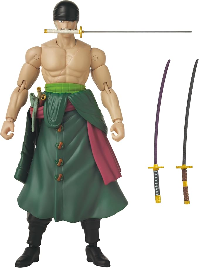 ANIME HEROES - One Piece - Roronoa Zoro Three Sword Style Action Figure