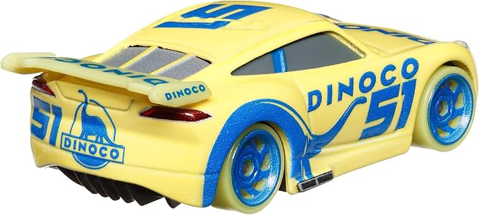 Disney Pixar Cars Glow Racers - Dinoco Cruz Ramirez - Cars Metal