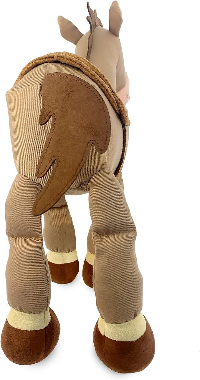 Disney Store Official Toy Story Plush, Bullseye, Iconic Cuddly Toy Character with Embroidered Eyes and Soft Plush Features, Suitable for All Ages