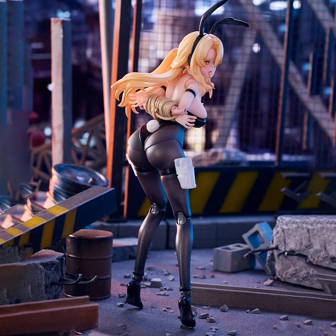 Pipigirl Snail Shell 1/12 Scale Plastic Model Action Figures Kits, Rabbit Reaction Force Elena, Anime Collectible Action Figures