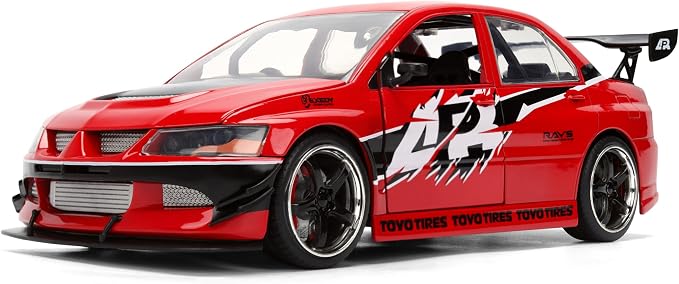 Jada Fast & Furious 2006 Mitsubishi Lancer Evolution IX Die-Cast Car 1:24 Scale Toys