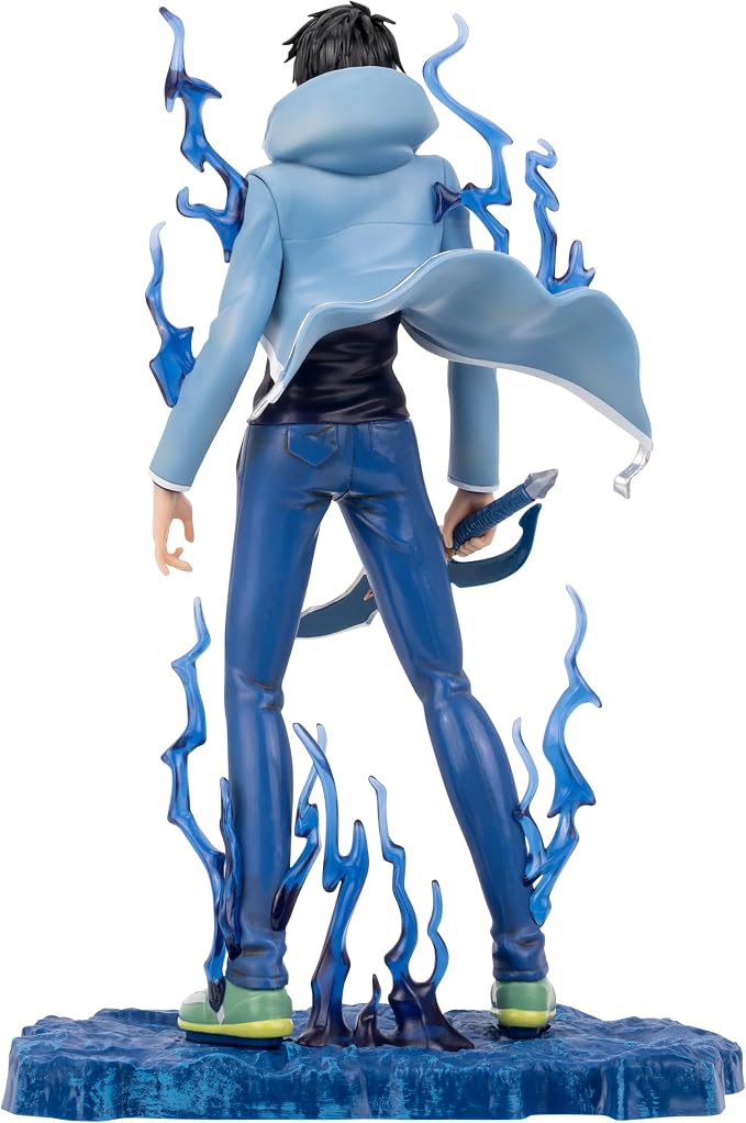 Total Anime Jinwoo - 9-Inch Collector Statue with Environmental Base and Premium