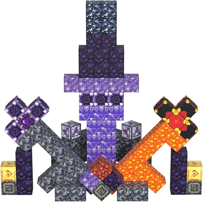Magnetic Blocks Building Toys - 108PCS Magnet Building Block Set Construction Cubes STEM Sensory Stacking Kids Toy for Age 3-5, 4-8, 8-12