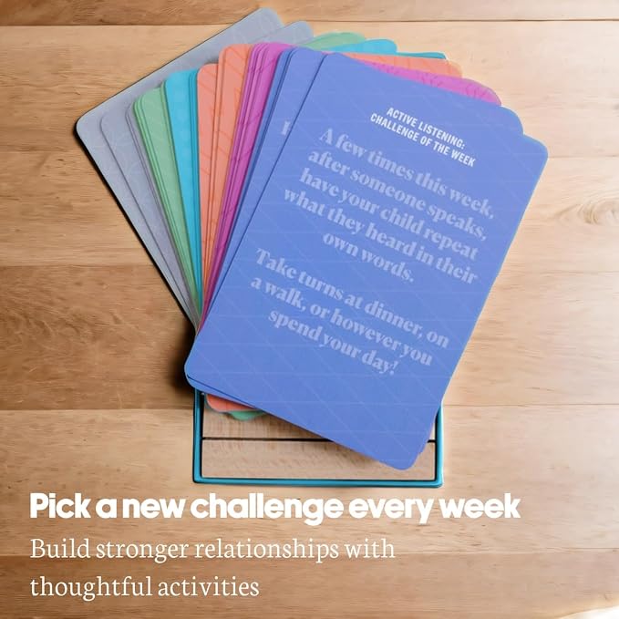 Speaking with Impact 52 Challenge Cards for Kids & Parents | SEL Emotional Intelligence | Social Emotional Learning Activities | Life Skills Classroom Must Haves | Teachers & Psychologists