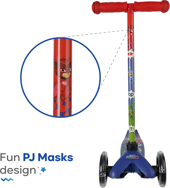 Kick Scooter for Kids, 3 Wheel Self Balancing, Light Up LED Wheels