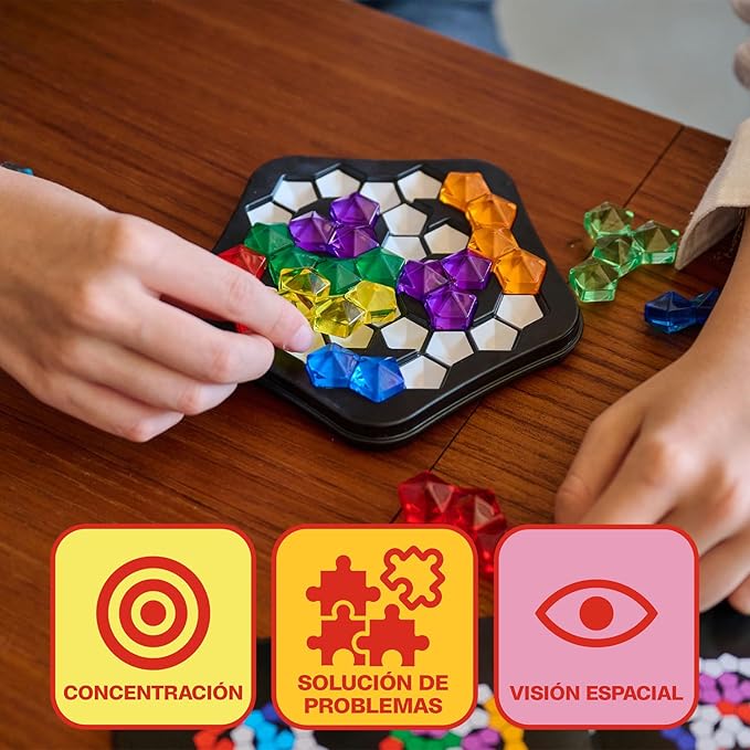 SmartGames IQ Deluxe: Pentagon - the New IQ Series from Featuring 120 Challenges in a Deluxe Travel Case for Ages 14 - Adult