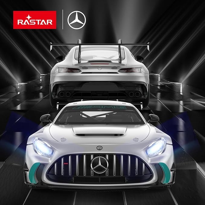 RASTAR 1/14 RC Car Mercedes AMG GT2 Toy Car Mercedes Remote Control Car for Kids, 2.4GHz Silver Model Car