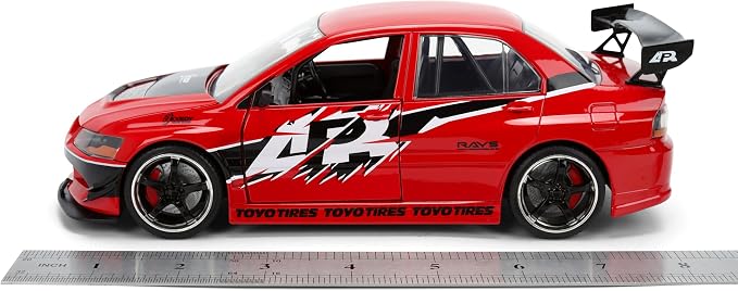 Jada Fast & Furious 2006 Mitsubishi Lancer Evolution IX Die-Cast Car 1:24 Scale Toys