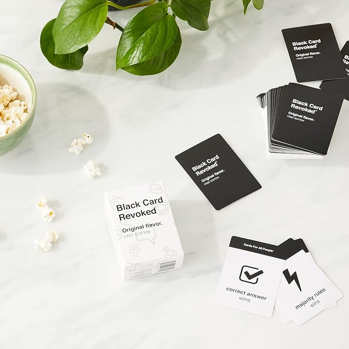 Black Card Revoked Original Flavor - Celebrate The Culture with America’s 1st Black Card Game | The Original Black Trivia | Perfect for Every Cookout, Game Night & Holiday