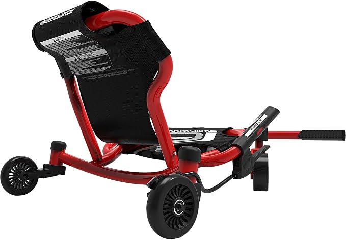 EzyRoller Drifter X Ride On Toy for Kids, Ages 4-12, Up to 154 lbs - Red