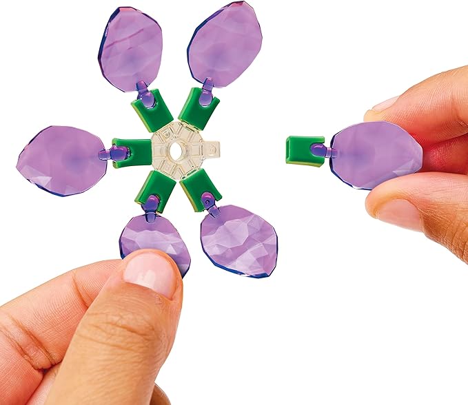 Crystal Gem Creations Beautiful Jewel Bouquet Kit by RoseArt, 275 Pieces, Great for Adults, Tweens and Children Ages 8+