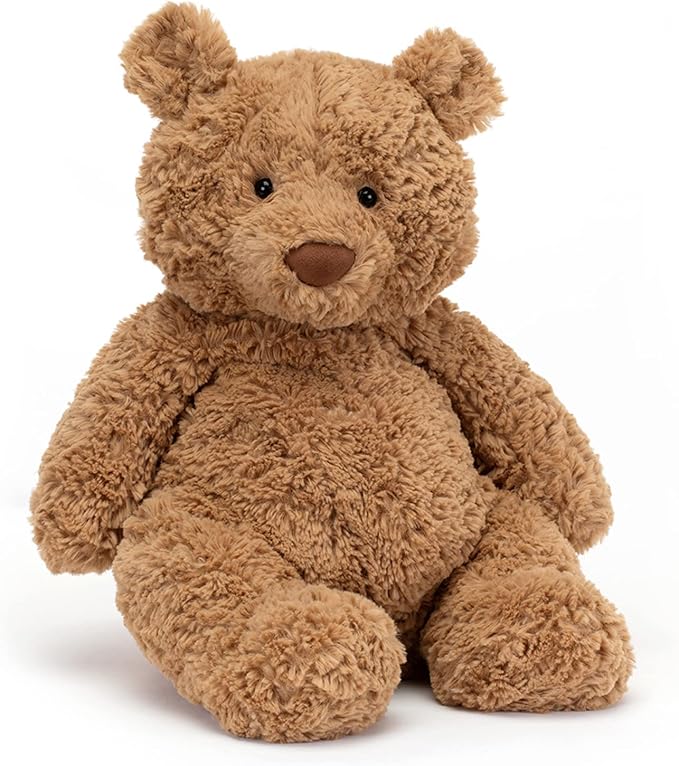 Jellycat Bartholomew Bear Stuffed Animal, Huge 16.5 inches - Teddy Bear Plush - Soft and Huggable - Classic Children's Gift