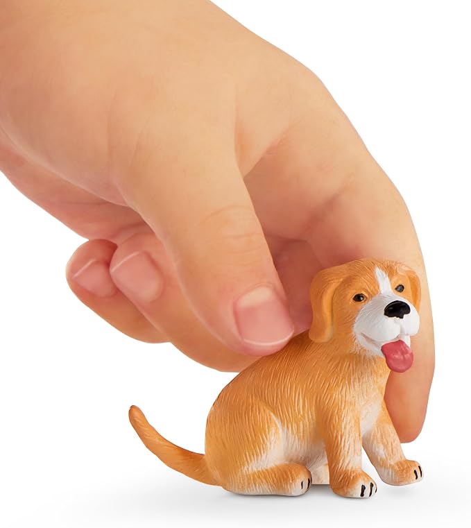 Terra by Battat – 5 Pieces Dog House Playset with Toy Dog Figurines – Durable & Realistic Animal Figures for Toddlers – Educational Playset Encourages Imaginative Play & Early Learning – 3+ Years