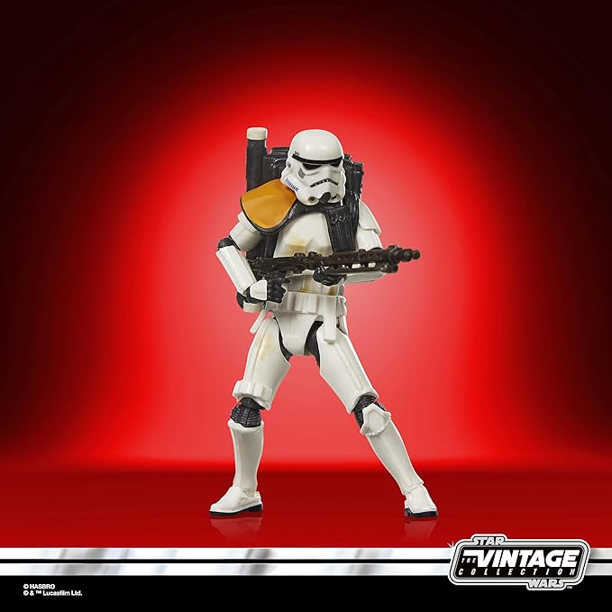 STAR WARS The Vintage Collection Sandtrooper (Squad Leader), A New Hope Premium 3.75 Inch Collectible Action Figure