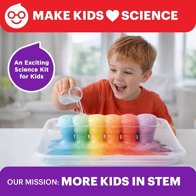 Doctor Jupiter Color Science Kit for Kids Ages 4-5-6-7-8 | Birthday Gift Ideas for 4+ Year Old Boys & Girls | Toy Stem Kit with 10 Experiments | Preschool Learning & Educational Projects