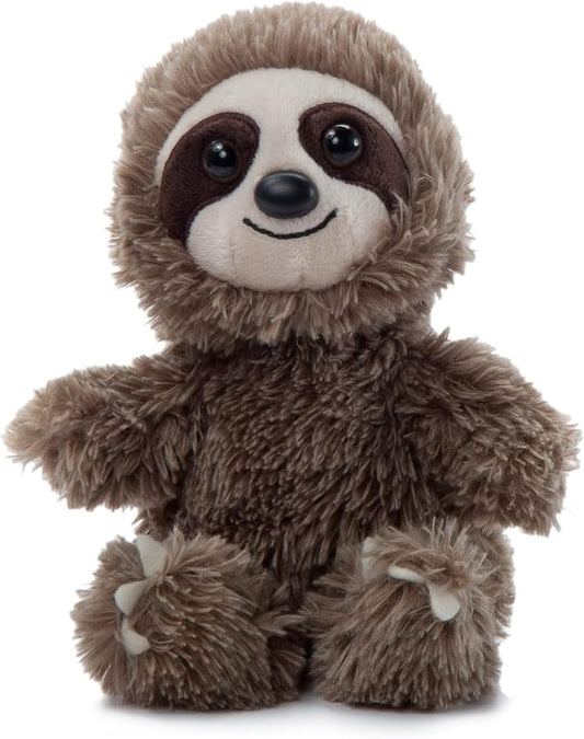 The Petting Zoo Sloth Stuffed Animal Plushie, Gifts for Kids, Wild Onez Babiez Zoo Animals, Sloth Plush Toy 6 inches