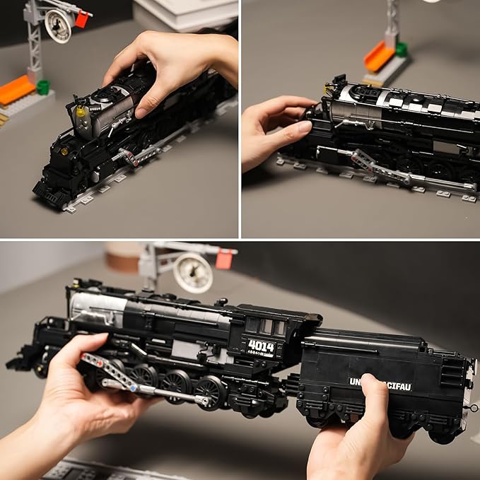 City Train Building Set for Adults,Stem Train Building Toy Sets for Boys and Girls 8-14 Years Christmas,Birthday Gifts 1246 PCS