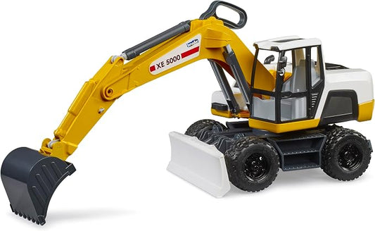 Bruder 03413 Mobile Excavator Yellow/White