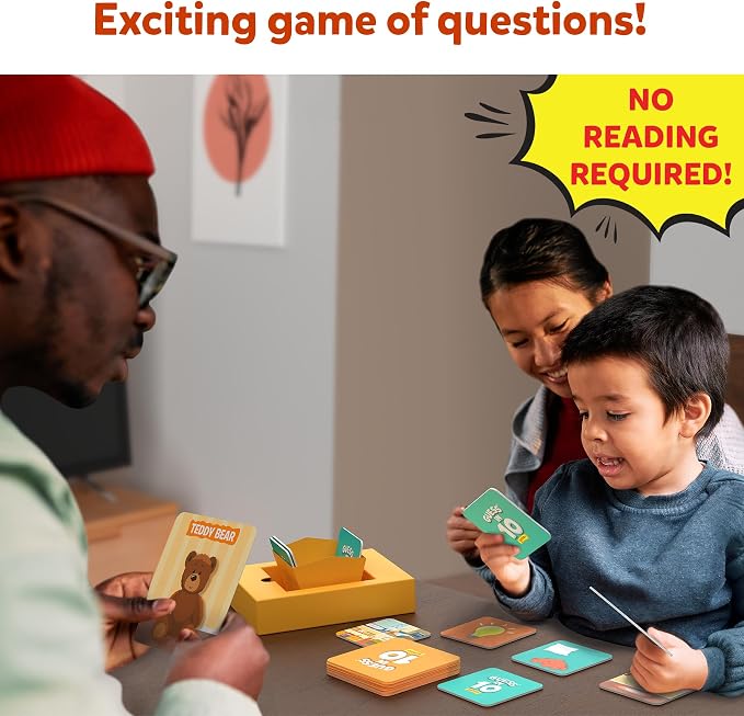 Skillmatics Guess in 10 Junior Inside My House for Kids, Boys, Girls, Who Love Card Games, Board Games & Educational Toys, Gifts for Ages 3, 4, 5, 6