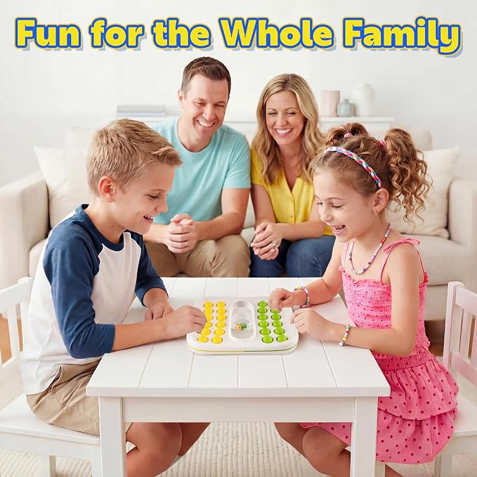 Kiditos Pop Math Game for Kids Ages 4–8, Fidget Math Board Game with Built-in Dice, Addition & Subtraction Learning Toy, Sensory STEM Toy for Classroom, Homeschool & Travel
