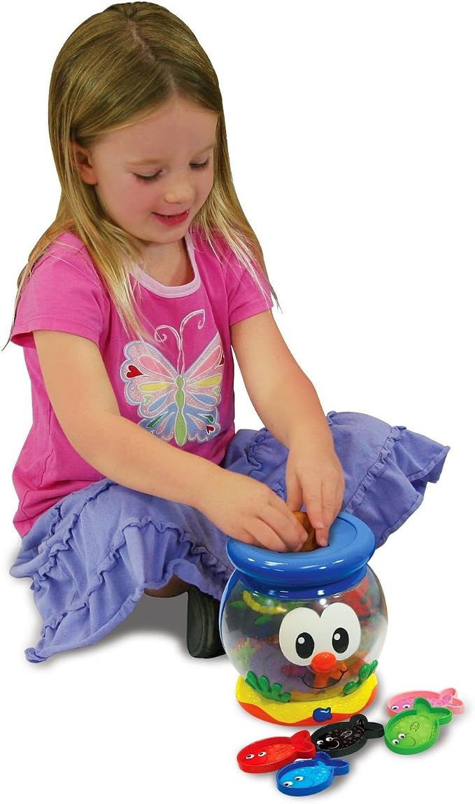 The Learning Journey: Learn With Me - Color Fun Fish Bowl - Color Teaching Toddler Toys & Gifts for Boys & Girls Ages 2 Years and Up - Preschool Learning Toy, Multicolor