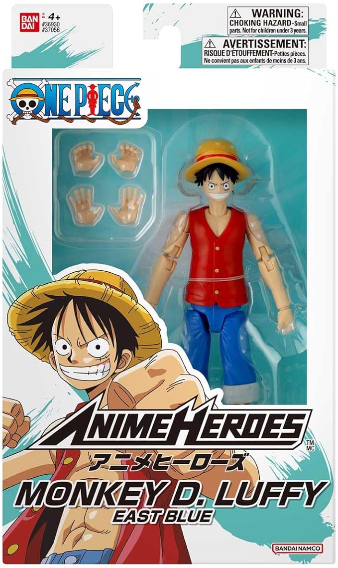 ANIME HEROES - One Piece - Monkey D. Luffy (East Blue) 6.5" Action Figure