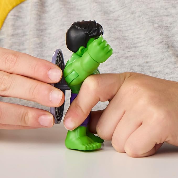 Marvel Spidey and His Super Friends Hulk Toy with Accessories, 3 Inch Action Figure, Superhero Toy for Kids, Ages 3+