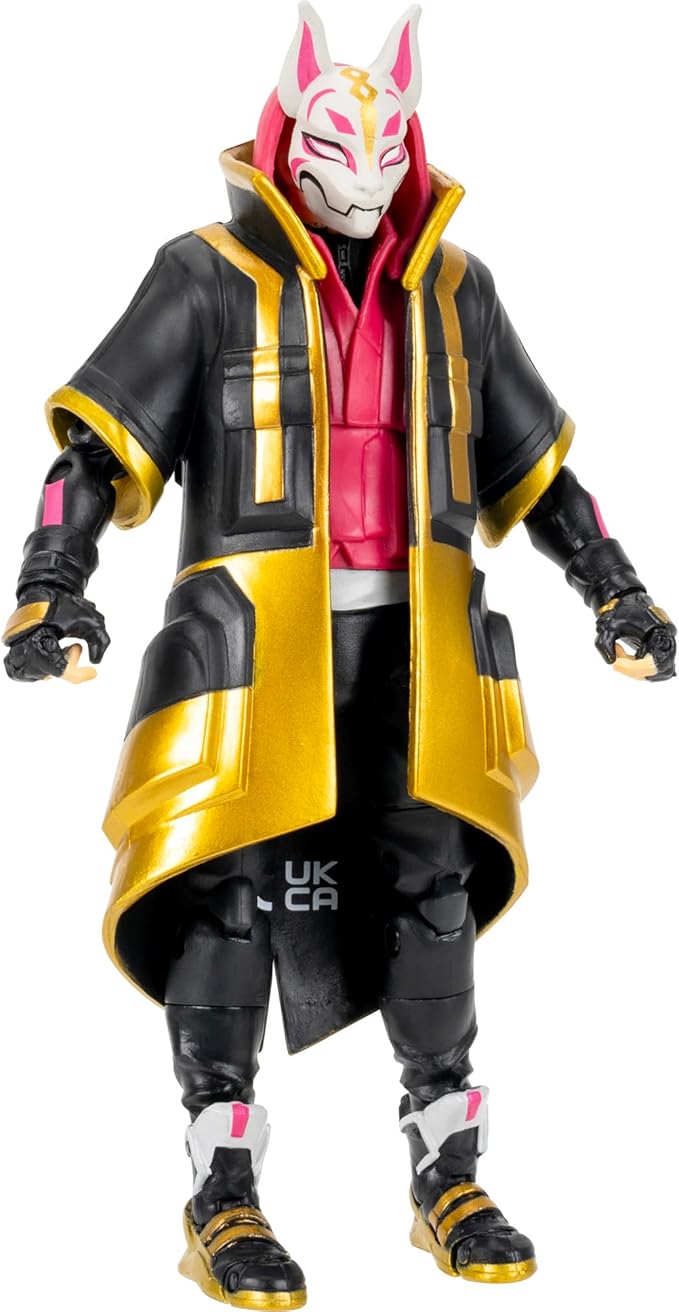 Fortnite Legendary Drift - 6-inch Articulated Figure with Harvesting Tool, Back Bling, and Code for Bonus Virtual Item